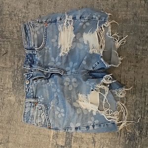Jean shorts